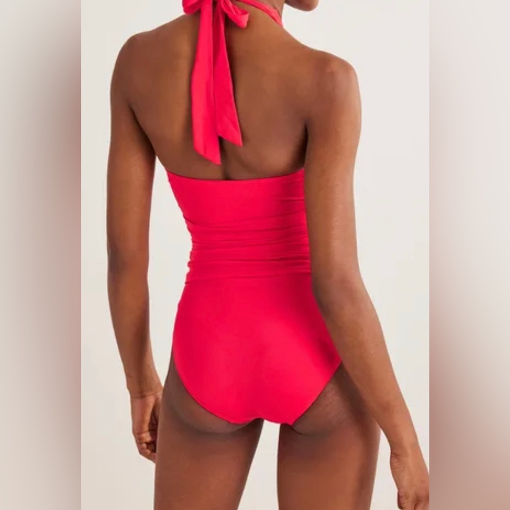 NWT Halter Ruched Swimsuit - Picture 3 of 7